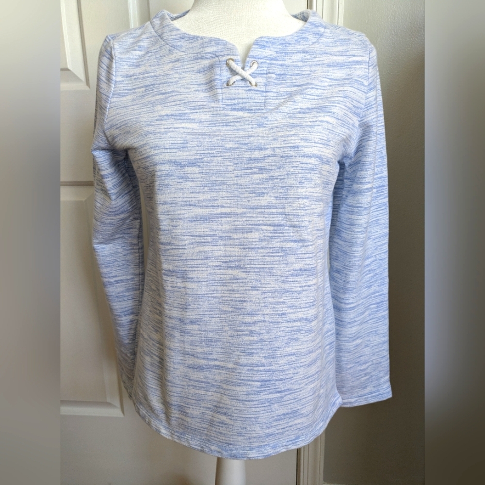 Croft & Barrow Lace-up Top - Small.